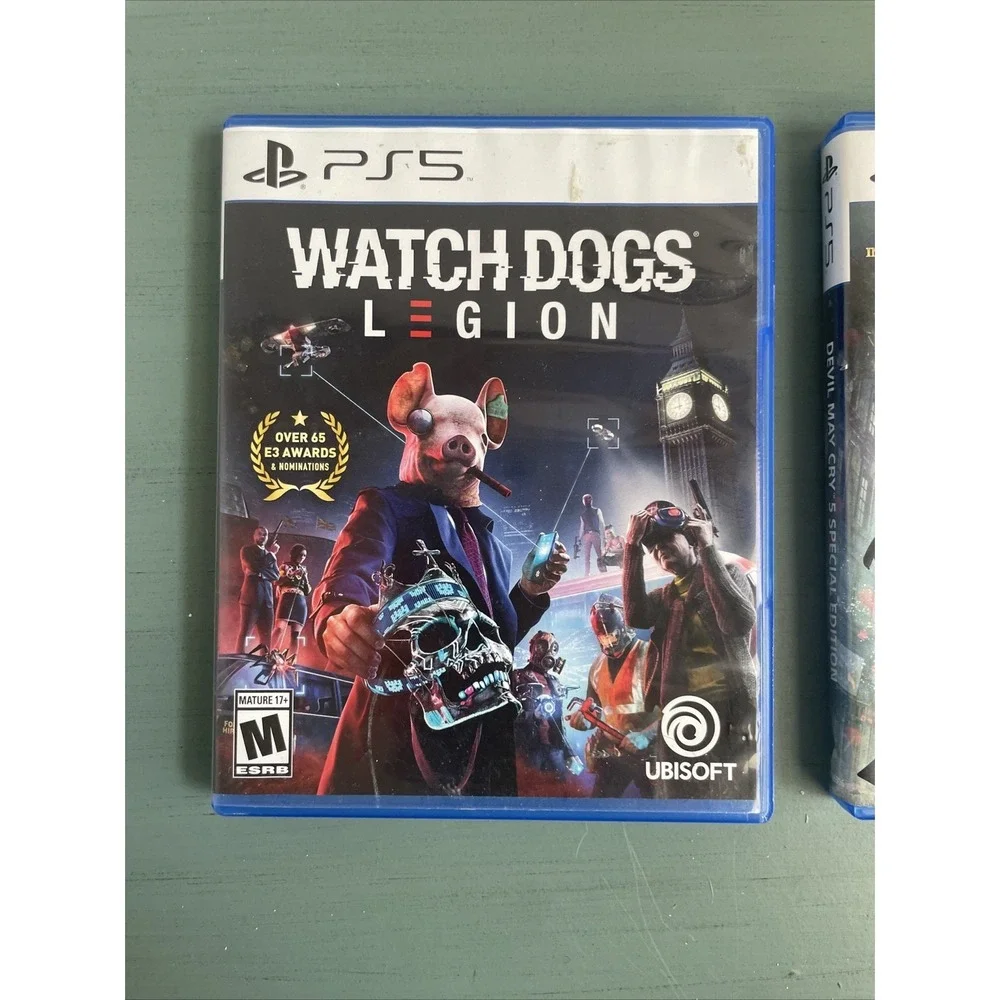 Ps5 Game Lot Watch Dog Leigon--Devil May Cry 5 Special Edition